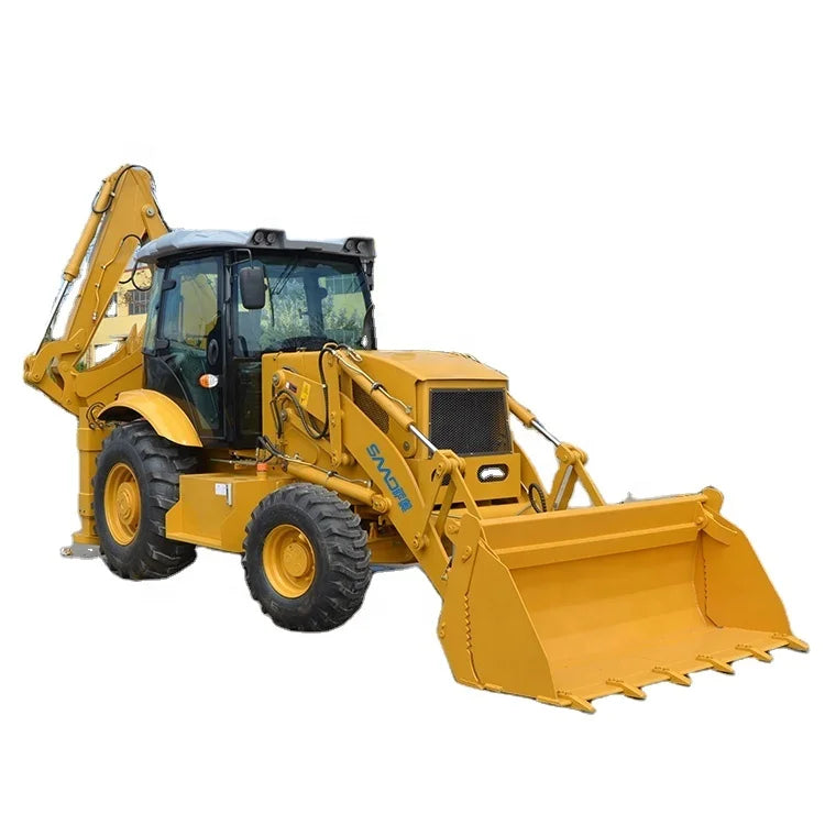 Earth-moving Machinery Retroexcavadora Front Loader Backhoe Excavator
