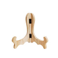 7 Inches Unfinished Wooden Display Stand Plate Holder Easel