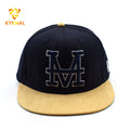 Stylish 6 Panel Suede Brim Adjustable 100% Wool Sports Hat Snapback Character Floral Canvas Lace Leaf Tropical Outdoor Jersey