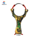 New Design Outdoor Hunting Shooting Slingshot Pulley Portable Powerful Shooting Camouflage Pulley Slingshot