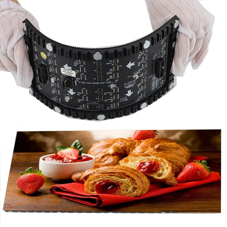 Led Lights Flexible Soft Strip High-Performance Indoor LED Module P2.5 for Curved LED Displays Companies Hospitals Parks IPx6
