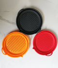 Foldable Air Fryer Silicone Pot Air Fryer Silicone Liners BPA Free Food Saf Air Fryer Silicon Trays