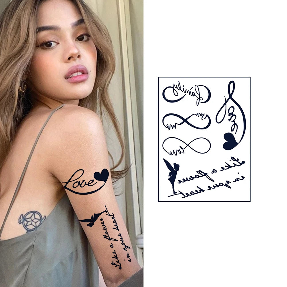 Fast Delivery Custom Temporary Body Water Tattoo for Men Transfer Printing Durable Semi-permanent Waterproof Tattoo Stickers