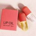 Best Selling Vegan Cruelty-free Private Label Lip Plump Oil Custom Logo Mint High Shine Plumping Lip Oil