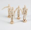 Cpatrick  12inch Artists Wooden Manikin for Home Decoration