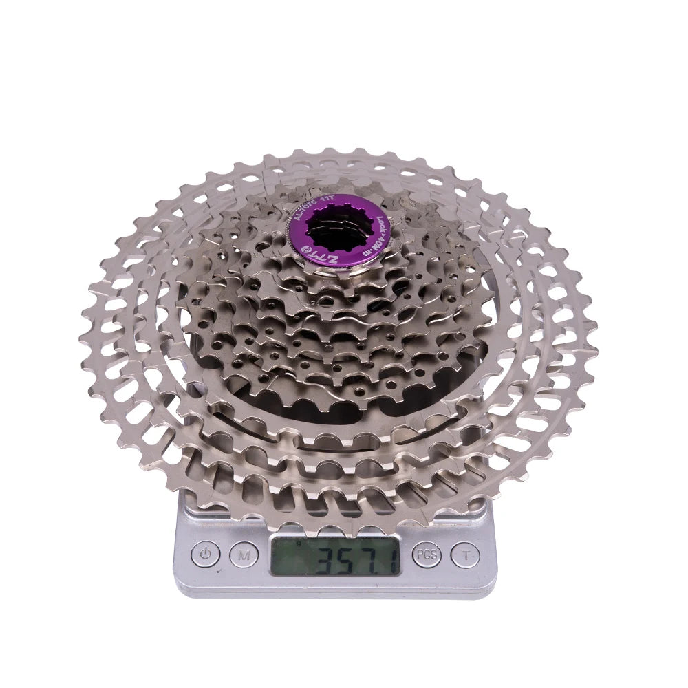 ZTTO 11 Speed 11-46T SLR2 Bicycle Cassette Freewheel HG Compatible Ultralight CNC K7 for MTB GX X1 NX M8000 With 10 Speed Hub