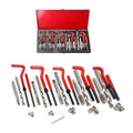 BEINANJIXIE 131 Thread Repair Tools Set Threaded Inserts Repair Kit Motorcycle Hand Tools Steel Easy Install OEM M5-M12 Tool Box
