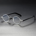 Brand Lennon Acetate Round Glasses Men Women Handmade Super Light Small Frame Retro Eyeglasses High Myopia Semi-Rim