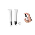 10g 20g Squeeze Airless Pump Tube White Eye Packaging BB Cream Liquid Foundation Refillable Cosmetic Plastic Soft Squeeze Tubes