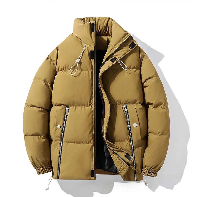 Bubble Puffer Jacket Women and Men's Stylish Winter Casual Street Wear Crop Tops With Custom Logo Warm Padded Coat