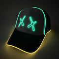 Factory Wholesale  Festival Hip-hop Club Led Hat Light up Baseball Cap Party Hat for Women Men