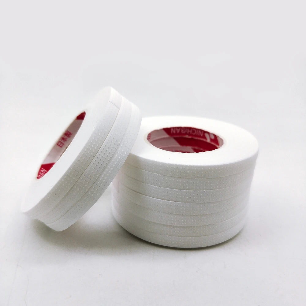 Mini Micro Tape Lash Extensions Lash Glue Tape 10 Rolls/Bag Eyelash Isolation Non-Woven Mini Eyelash Extension Sensitive Tape
