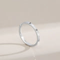 Newest Arrival 925 Sterling Silver Irregular Ring Tarnish Free Geometric Silver Ring for Women Girl
