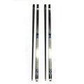 Premium Quality Billiard 1/2 Carbon Shaft Maple Wood Butt Pool Cue 58" Length With Extension Cue Joint Protector