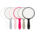 Free Logo Makeup Mirror Custom Logo Private Label Hand Pocket Mirror Wholesale Plastic Hand Makeup Mirror