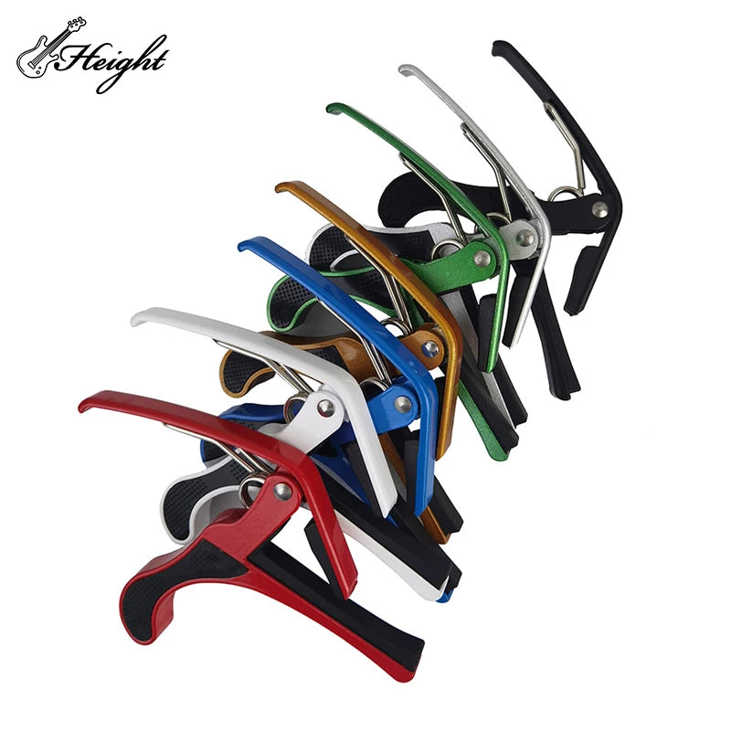 Colorful Variant Aluminum Alloy Guitar Capo for Acoustic Guitar and Ukulele Musical Accessories