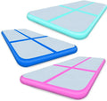 Inflatable Air Tumble Track Gymnastics Mat With Electric Air Pump Inflatable Yoga Mat Fitness Mat Portable Home Exercise Sport