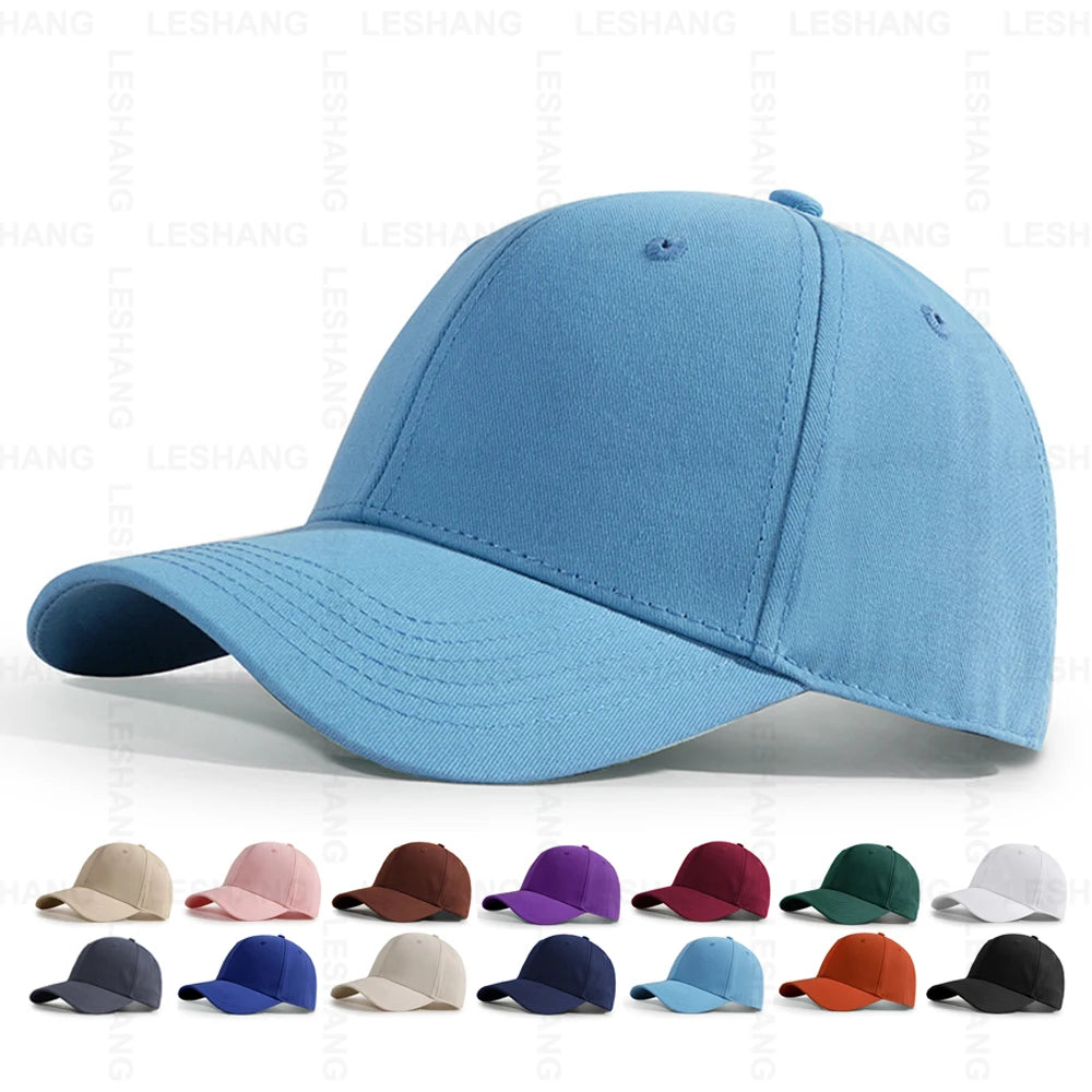 Factory Direct Custom Logo 6 Panel Curved Brim Baseball Caps Solid Color 3D Embroidery Structure Sports Hats Golf Common Street