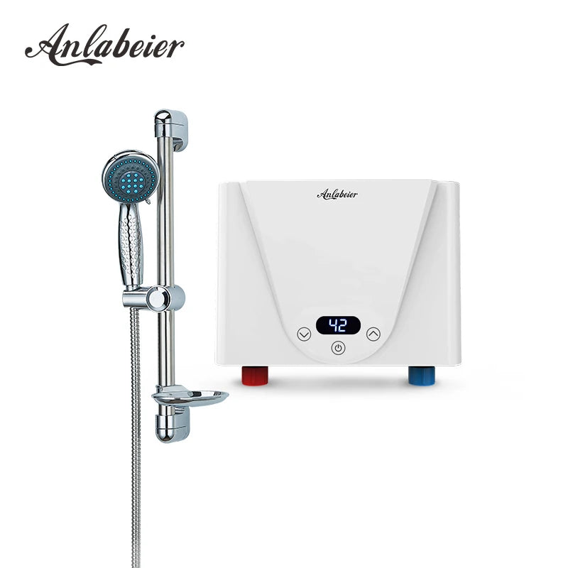 ABS Plastic Kitchen Use Small Size Water Heater Electric for Home Touch Control Kazakhstan 5500w