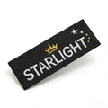 Clothes hang Tags Woven Label/tag/customized Iron on Clothing Embroidered Logo/satin /silk Printing for Clothing Accessories