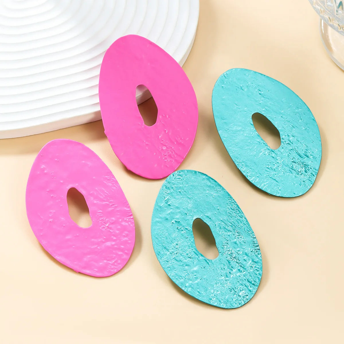 New Geometric Irregular Big Geometric Drop Earrings Wholesale