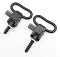 QD 1\" 1.25 Inch Outdoor Hunting Accessories Sling Attachment Mounts with 2pcs/set Sling Swivels Studs and Screws
