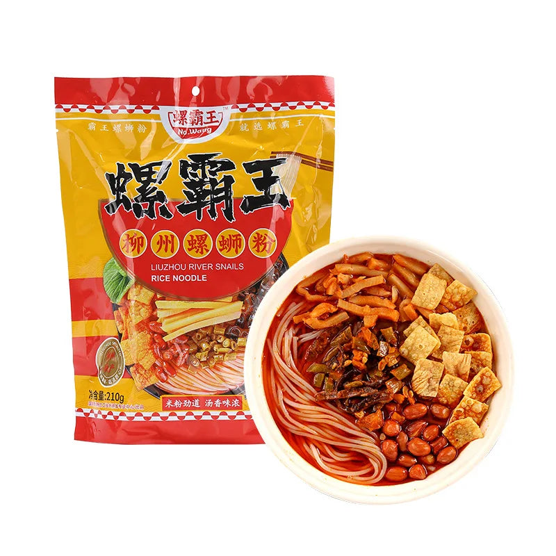 Guangxi Liuzhou Luoshi Noodles Spicy Instant Noodles 210g in Bags