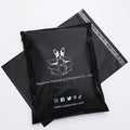 12.5x18inches Black  Poly Mailer Ready to Ship or Custom Logo Self Seal Plastic Shipping Bag Postage Bag