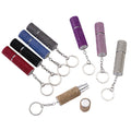 Studded Crystal Eau De Parfum Atomizer Bottle with Metal Keychain Fashion Portable Promotion Gift