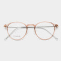 2023 YT Model 85002 Handmade Round Titanium Glasses Frame High-Grade Unisex CE UV400 Certified Optical Prescription Glasses