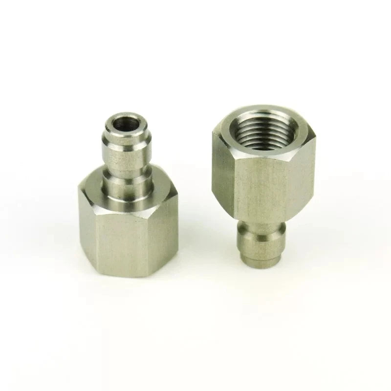 Accessories Stainless Steel Male Quick Disconnect With Female Thread 1/8NPT 1/8BSPP