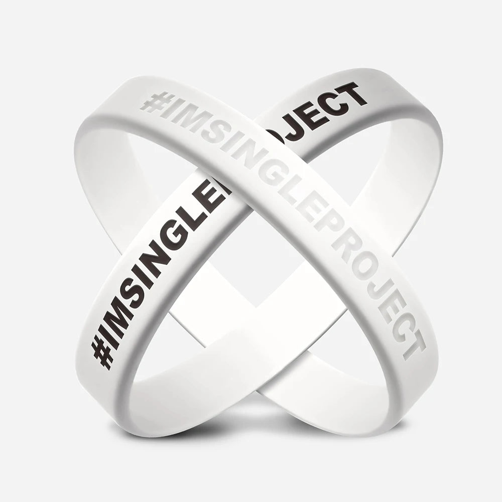 Aiesec Customised Silicone Wristbands Wearable Hidden Tube Cross Color Stainless Rubber Pat Nurse Children's Charm Promotional