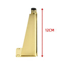 Sofa Metal Legs Furniture Replacement Leg Golden Sofa Feet Heavy Duty Triangle Cabinet Feet