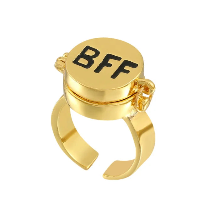 Best Selling spongebob Bff Ring Latest Gold Ring Prices