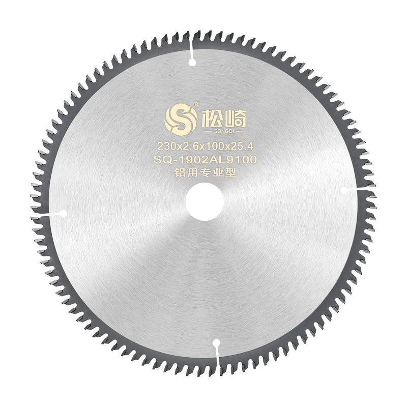 SONGQI 120 Teeth Aluminum TCT Saw Blade Circular Saw Blade for Aluminum 9-16Inch