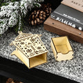 2025 Laser-Cut Wooden Christmas Gift & Decoration Storage Box-for Wholesale Factory Christmas Gift Boxes