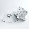 Wholesale Custom Full Printed Cotton Bucket Hat Embroidered Logo Reversible Design for Outdoor Fishing Party Travel Daily Use
