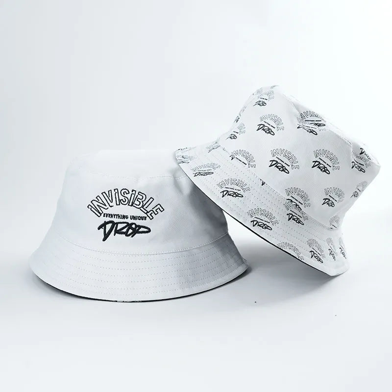 Wholesale Custom Full Printed Cotton Bucket Hat Embroidered Logo Reversible Design for Outdoor Fishing Party Travel Daily Use