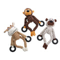Eco-Friendly PP Cotton Pet Toy for Dogs TPR Material Sustainable & Interactive Resistant to Biting and Grinding