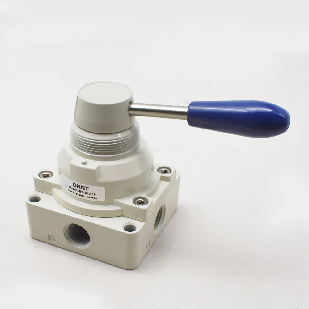 4/2 Way 4HV210-08 4HV310-10 4HV410-15 BSP 1/4 3/8 1/2 Direct Acting Pneumatic Hand Lever Switching Manual Control Valve