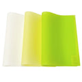 Solid Matte Light Colors Jelly PVC Vinyl Plastic Leather Fabric Soft Stretch Film for Bag/Shoe/Handbag/Craft Making Cookware