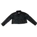 DENIMGUYS Utility Custom Embroidery Logo Men's Varsity Personality Waxing Bomber Cropped Jackets Homme