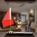 ADL Crystal Glass Desk Business Gifts Pen Container Crystal Glass Crafts for Souvenir Gifts Made in China