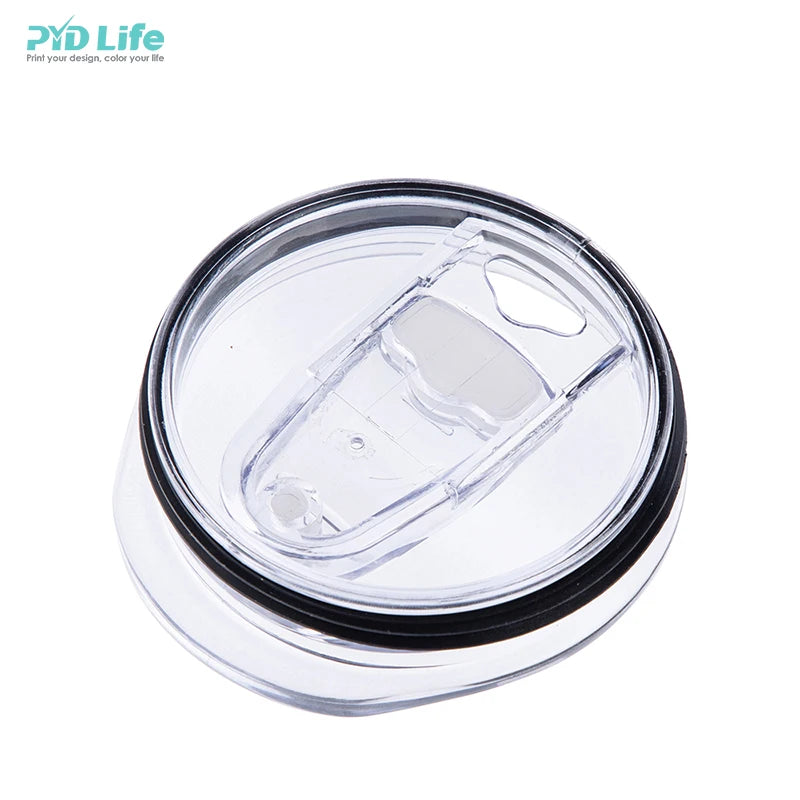 PYD Life Extra Leak Proof Tumbler Plastic Sliding Lid for 16oz 20oz Skinny Sublimation Tumbler