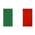 Fast Shipping Wholesale 3*5FT Green White Red Flag Italy National Polyester Flag