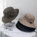 Wholesale Outdoor Vintage Summer Sun Hat for Men Women Sun Protection Breathable Wide Brim Bucket Hat
