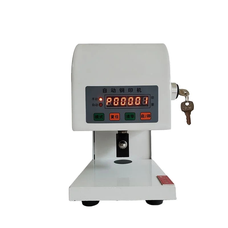 Custom Logo Electric Embossing Seal Machine Automatic Stamping Concave Convex Environmental Steel Embosser Dry Seal Stamps