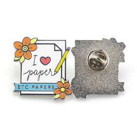 Enamel Pins Custom Courage Bookworm Brooches Flower Book Lapel Badges for Kids Friends