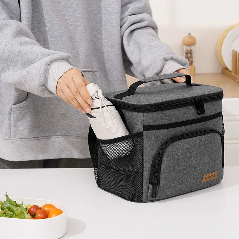 Wholesale Home Lunch Cooler Box Bag Soft Insulated Travel Picnic Bag Food Delivery Thermal Bag