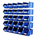 Industrial Wall Mounted Accessories Warehouse Plastic Nut and Bolt Storage Bins